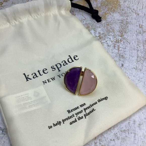 Kate Spade Open Concept Art glass ring - Picture 2 of 8